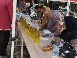 Tim Pengendalian Inflasi Daerah Tanah Datar Bersama OPD Terkait Menggelar Pasar Murah