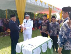 Sertijab Wali Nagari Pariangan Digelar Meriah, Ribuan Masyarakat Tumpah di Lapangan