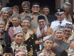 Bupati Tanah Datar Hadiri Acara Batagak Gala di Paninjauan, Ini Pesan dan Harapannya