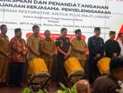 Kejati Sumbar Launching Program ‘Rajo Labiah’ untuk Restoratif Justice, Bupati Tanah Datar Ikut Hadir