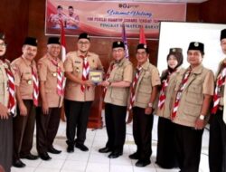 Tim Penilai dari Kwarda 03 Sumbar Sambangi Kwarcab 0304 Tanah Datar untuk Penilaian