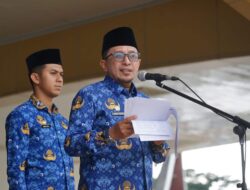 Bupati Tanah Datar Pimpin Upacara HUT KORPRI dan Deklarasikan Netralitas ASN pada Pemilu Nanti