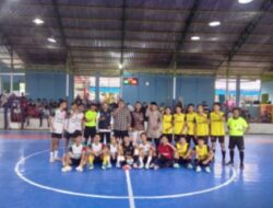 Wabup Richi Aprian Buka Turnamen Futsal di GOR Cubadak dan Sumbangkan Berbagai Hadiah