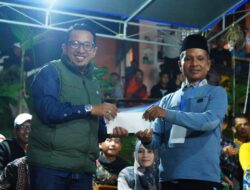 Bupati Tanah Datar Tutup Turnamen Volleyball Putra Angkasa Cup I di Balimbing