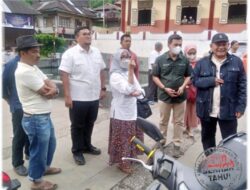 Owner Emersia dan Ketua Indo Jalito Peduli Bersama Wabup Tanah Datar Kunjungi Lokasi Terdampak Erupsi Marapi dan Banjir Bandang