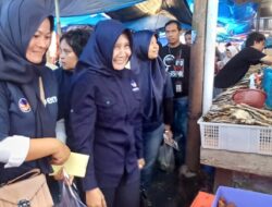 Caleg Nasdem Tanah Datar Mulai Kampanye dan Blusukan Masuk Pasar