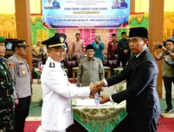 Bupati Hadiri Sertijab Camat Pariangan, Ini Pesan dan Harapannya