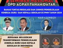 Untuk Peningkatan Kualitas Guru, Bupati Tanah Datar Ikuti Seminar Nasional Pendidikan