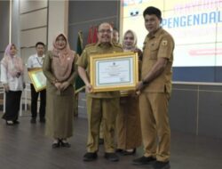 Tanah Datar Raih Peringkat II Pengendalian Pembangunan Kab/Kota Th 2023