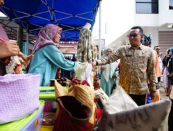 Bazar Cindua Mato Resmi Dibuka Bupati Tanah Datar