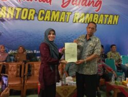 Ini Usulan Pada Musrenbang Kecamatan Rambatan