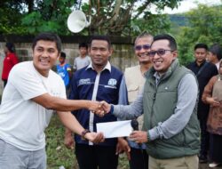 Bupati Tutup Acara Turnamen Sepakbola Nagari Taluak Cup VIII