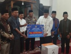 Tim Safari Ramadhan XIII Tanah Datar Kunjungi Masjid Syatariyah Andaleh, Batipuh