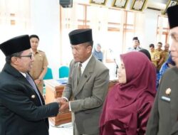 Bupati Tanah Datar Lantik 54 Orang Pejabat dari Berbagai Tingkatan