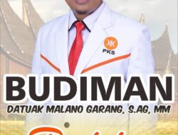 Budiman Dt.Malano Garang, Politisi PKS Berpengalaman yang Siap Tempur untuk Pilkada Tanah Datar
