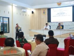 Kapolres Sawahlunto Pimpin Rakor Lintas Sektoral Persiapan Ops Ketupat Singgalang 2024