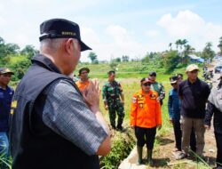Gubernur Sumbar Kunjungi daerah Terkena Bencana di Tanah Datar dan Disambut oleh Bupati Tanah Datar