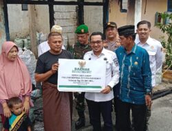 BAZNAS Tanah Datar Salurkan Bantuan untuk Korban Kebakaran di Parak Juar, Batusangkar
