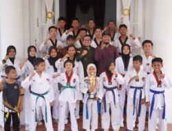 Bupati Tanah Datar Jamu Atlet Taekwondo di Indojolito