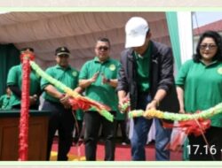 Lapangan Badminton di Pengadilan Negeri Batusangkar Diresmikan oleh Ketua PT Padang