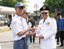 Bupati Tanah Datar Pimpin Upacara Hardiknas dan Hari Otomi Daerah ke XXVIII