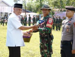 Setelah Dibuka Gubernur,  Ini Harapan Bupati Tanah Datar pada Kegiatan TMMD/N di Sungai Tarab