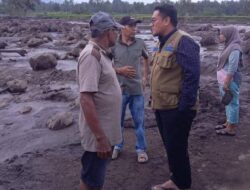 Wabup Richi Aprian Prihatin dengan Bencana yang Menimpa Tanah Datar, Turun ke Lapangan dan Dirikan Posko