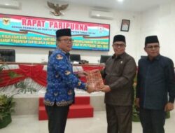 DPRD Tanah Datar Gelar Paripurna Terkait Pertanggungjawaban APBD th 2023 dan RPJMD