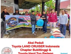 TLCI Chapter Bukittinggi dan THP Padang Gelar Aksi Peduli Bencana di Tanah Datar