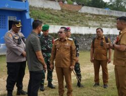 Bupati Eka Putra Tinjau Persiapan Kedatangan Presiden RI di Limakaum