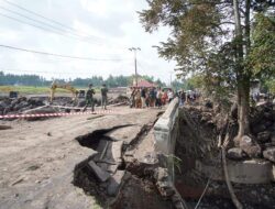 Jembatan Panti dan Dua Jembatan Lainnya yang Hancur Karena Galodo Akan Dibangun Secara Permanen