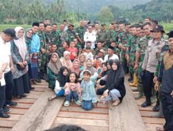 Jembatan Bailey Menuju Perumahan Bukit Bintang Rizano Selesai Dibangun, Masyarakat Bersyukur