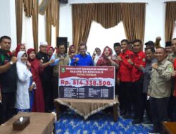 Rombongan Kabupaten Bengkalis Serahkan Bantuan Rp514 Juta untuk Tiga Daerah Terdampak Bencana Galodo