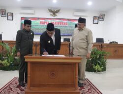 DPRD Tanah Datar Gelar Paripurna Terkait Ranperda Pertanggungjawaban APBD Th 2023 & RPJPD 2025-2045