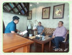 Pimpinan DPRD Tanah Datar Antarkan Langsung Aspirasi Wartawan Tanah Datar kepada Komisi I DPR RI