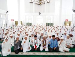Bupati Tanah Datar Hadiri Syukuran Jamaah Haji Tanah Datar dan Gelar Tausiyah