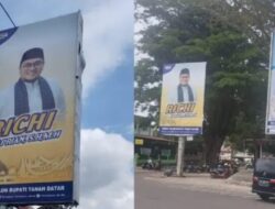Baliho Richi Aprian Dibongkar Pemkab, PT.Indah Kreasi Kembalikan Uang Sewa Kepada Penyewa