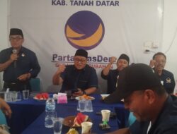 Partai Nasdem Lakukan Konsolidasi untuk Pemenangan Richi Aprian -Donny Karson