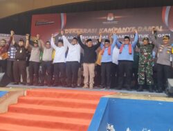 KPU Tanah Datar Gelar Deklarasi Kampanye Pemilu Damai dan Bermartabat