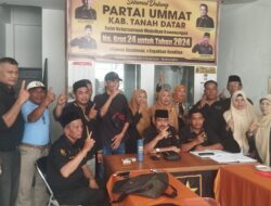 Kader Partai Ummat Tanah Datar Tegak Lurus Mendukung Richi-Donny, Kader yang Membelot Akan Diberi Sanksi