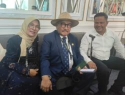 Cawabup Tanah Datar Donny Karsont Hadiri Pelantikan M.Sadiq Pasadigoe sebagai Anggota DPR RI