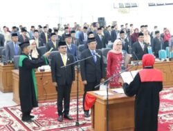 Pimpinan DPRD Tanah Datar Dilantik, Ada Wajah Baru