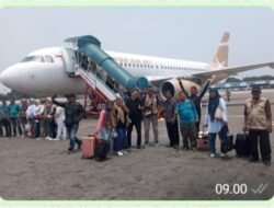 Sejumlah Wartawan Tanah Datar dan Rombongan Pejabat Pemkab Studi Komparatif ke Bandung