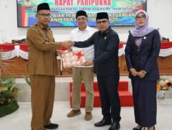 DPRD Tanah Datar Gelar Paripurna Penyampaian Nota Keuangan Ranperda APBD 2025