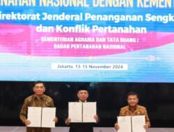 Perluas Kerjasama, Kementerian ATR/BPN Gandeng Kemenhan dan BIN dalam Pencegahan Tindak Pidana Pertanahan