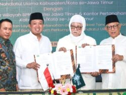 Kerja Sama Kanwil BPN Provinsi dan Kantah se-Jawa Timur dengan PBNU, Mentri Nusron: Untuk Percepatan Sertifikasi Tanah Milik NU