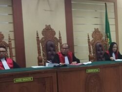 Terdakwa MS (Kabid di Dinas PMDPPPKB) Tanah Datar Sampaikan Nota Pembelaan Terhadap Tuntutan Jaksa