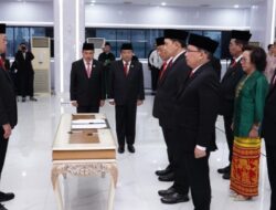Mentri Nusron Lantik 41 Orang Pegawai/Pejabat di Kementerian ATR/BPN