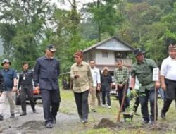 Pemprov Sumbar Lakukan Penanaman Pohon di Kawasan Lembah Anai yang Rusak Karena Banjir dan Longsor