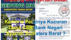 Pembangunan Gedung MUI Tanah Datar Telat, Dana CSR Nyangkut Dimana? Ini Penjelasan Ketua MUI